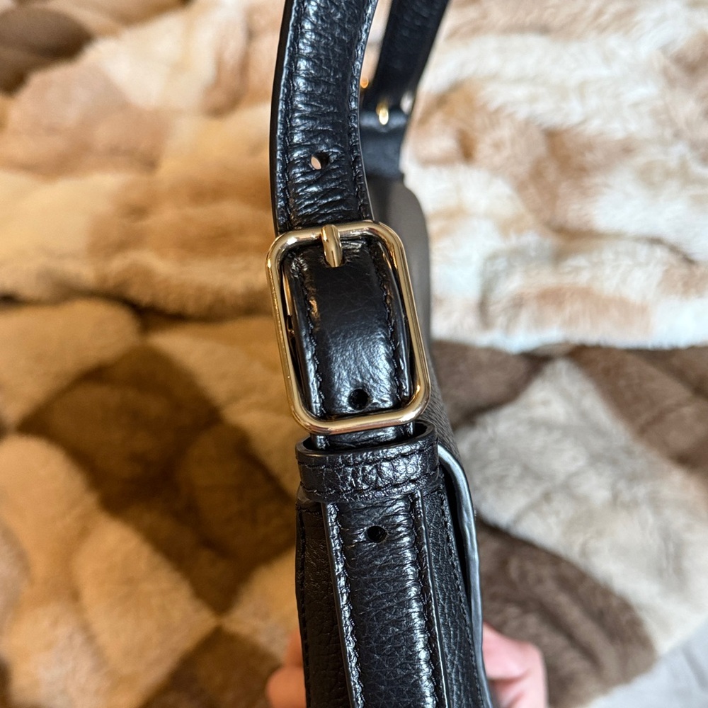Tory Burch Black Leather Shoulder Bag - Picture 5 of 14